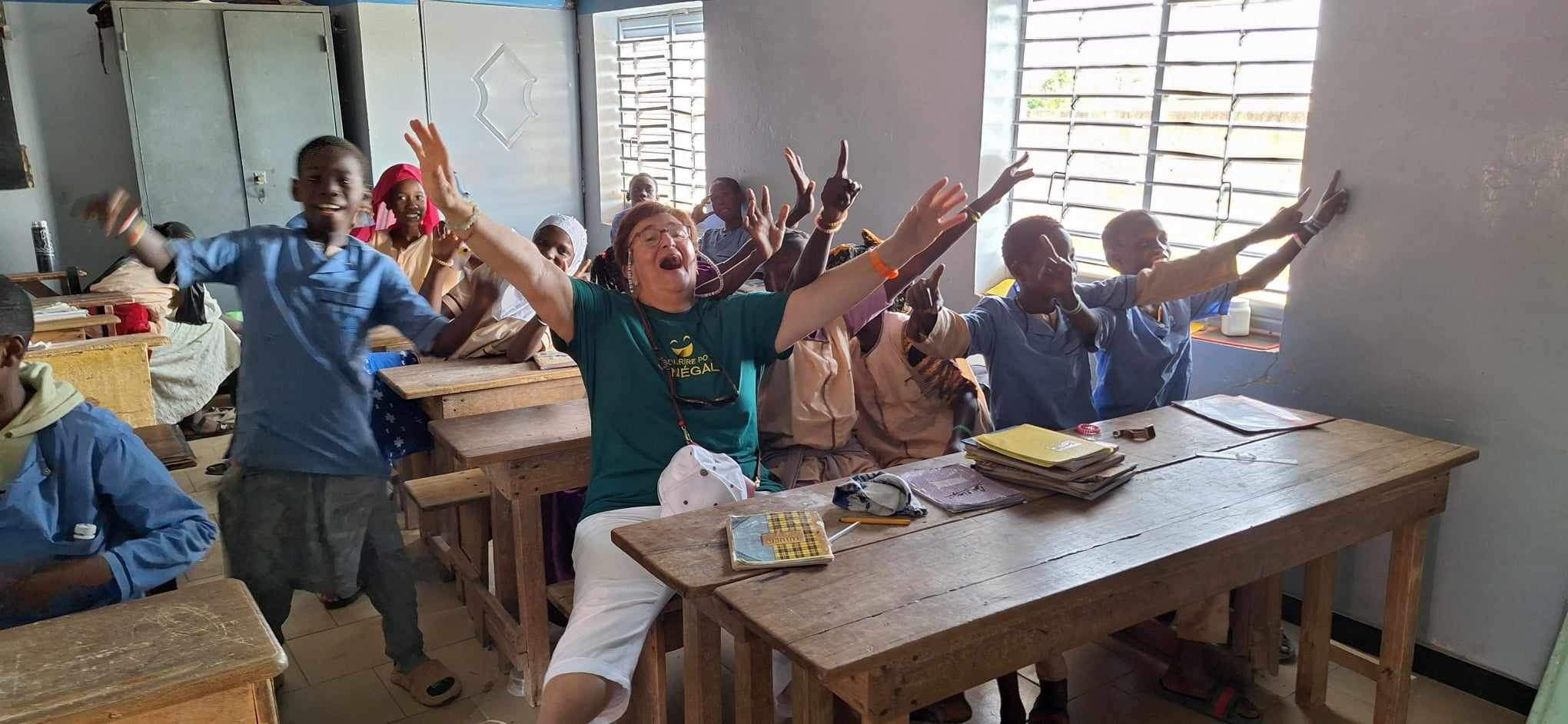Wallu Hellef Classe d'enfants Sénégalais
